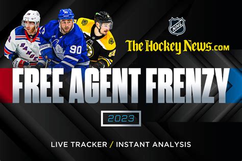 NHL Free Agent Tracker .